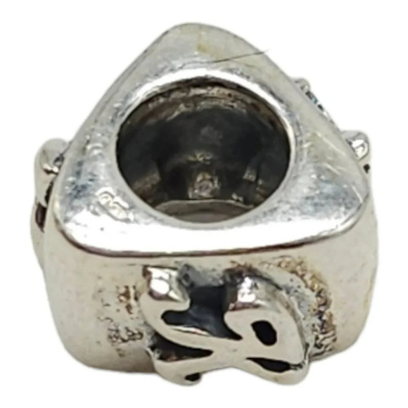 Tara’s Diary Initial K Bead Made in Ireland Sterling NOS Celtic Trinity Knot - Picture 2 of 4